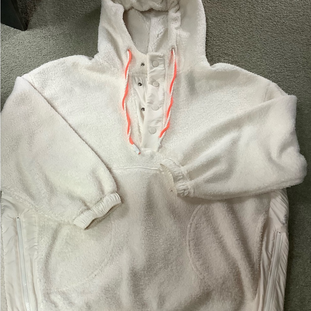 Free People Fuzzy Was She Fleece Pullover